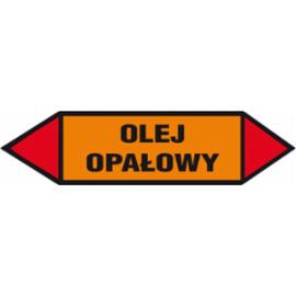 ZZ-8K6 - Oznakowanie rurociagów Olej - 25x75-40x120