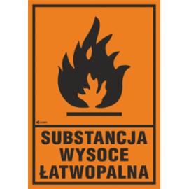 ZZ-129CH1 - Oznakowanie substancji chemicznych Substancja stwarzająca zagrożenie biologiczne - 200x300