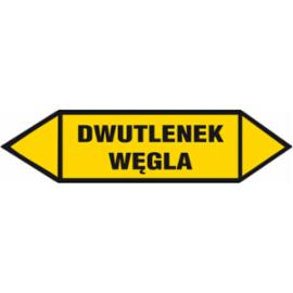 ZZ-7K2 - Oznakowanie rurociagów Dwutlenek węgla - 25x75-40x120
