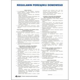 ZZ-IBB12 - Instrukcja BHP i PPOŻ Regulamin porządku domowego - 250x350