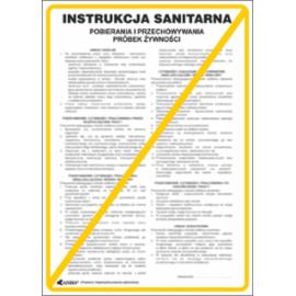 ZZ-IBG32 - Instrukcja BHP i PPOŻ Instrukcja sanitarna pobierania i przechowywania próbek żywności - 210x300