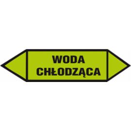 ZZ-1K19 - Oznakowanie rurociągów Woda chłodząca - 25x75-40x120