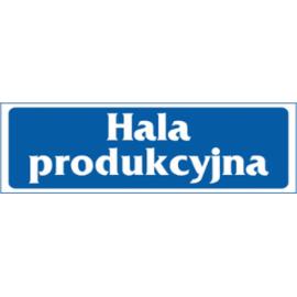 ZZ-37 - Znak Hala produkcyjna - 90x240