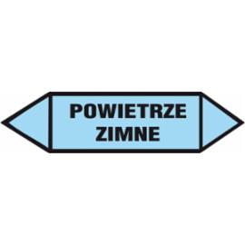 ZZ-3K3 - Oznakowanie rurociagów Powietrze zimne - 25x75-40x120