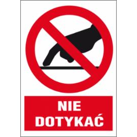 ZZ-5Z-1 - Znak BHP Nie dotykać - 220x300