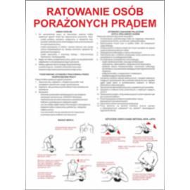 ZZ-IB05 - Instrukcja BHP i PPOŻ Ratowanie osób porażonych prądem - 330x450