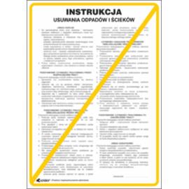 ZZ-IBG34 - Instrukcja BHP i PPOŻ Instrukcja usuwania odpadów i ścieków - 250x350