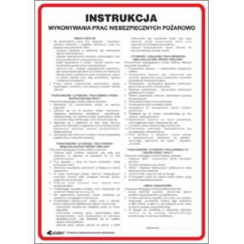 ZZ-IP11 - Instrukcja BHP i PPOŻ Wykonywanie prac niebezpiecznych pożarowo - 250x350