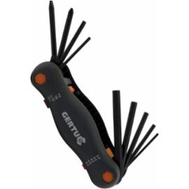 GKLIMBKEY9S - ZESTAW 9 KLUCZY IMBUSOWYCH POWLEKANYCH NIKLEM - 2-6 mm....