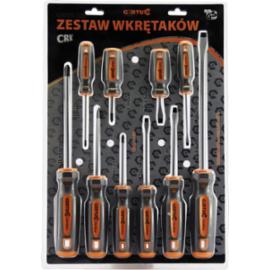 GWKR10S - ZESTAW WKRĘTAKÓW - 10 ELEMENTÓW.