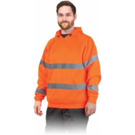 LH-AMSEL - bluza ochronna, stójka, pasy odblaskowe, 65% poliester, 35% bawełna, 300 g/m² - 2 kolory - M - 3XL.
