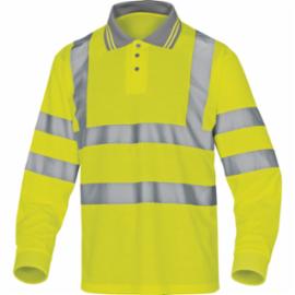 METEOR - POLO OSTRZEGAWCZE Z POLIESTRU - 2 kolory - S-3XL