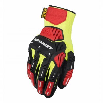 KHD-GP - rękawice MECHANIX M-PACT® KNIT CR3A3 HV, antyprzecięciowe, rozprasza energię uderzenia w dłoni - S,M,XL,2XL.