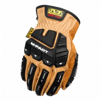 LDMP-C75 - rękawice skórzane MECHANIX WEAR Durahide™, technologia M-Pact, 360° Cut, wyjątkowa ochrona przed uderzeniami - M-2XL.