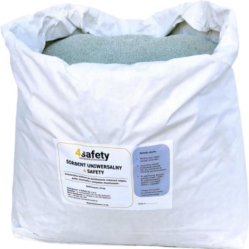 SORB-SYP-UNI - Sorbent sypki uniwersalny, pochłania m.in.: ciecze różnego rodzaju np. oleje, paliwa ciekłe, kwasy, zasady... - 20 kg. 