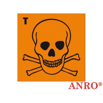 ZZ-120CH1 - Oznakowanie substancji chemicznych Substancja toksyczna - 200x300
