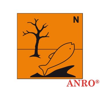 ZZ-125CH1 - Oznakowanie substancji chemicznych Substancja niebezpieczna dla środowiska - 200x300
