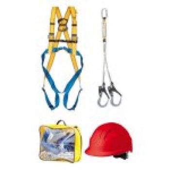 BASIC 7H - ZESTAW - szelki P 30, amortyzator BW 220 1,5m, torba, kask - M-XL, 2XL.