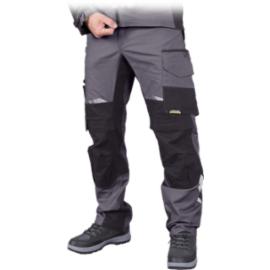 HARVERAIR-T - spodnie ochronne do pasa HARVERAIR, OEKO-TEX® Standard 100, 7 kieszeni, odblaski, 97% bawełna, 3% spandex canvas, 240 g/m2 - 46-62.