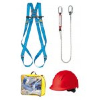 BASIC 3H - ZESTAW szelki P 03, amortyzator LB 101 + torba + KASK - M-XL, 2XL.
