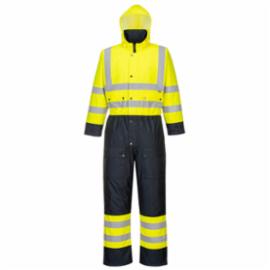 S485 - Kombinezon ostrzegawczy kontrastowy ocieplany - 3 kolory - XS-7XL