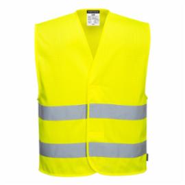 C374 - Kamizelka ostrzegawcza siatkowa z dwoma taśmami - 2 kolory - S/M-4X/5X