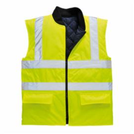 S469 - Dwustronny ocieplacz ostrzegawczy - 2 kolory - XS-5XL