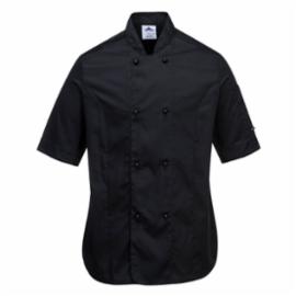C737 - Bluza szefa kuchni Rachel z krótkimi rękawami - 2 kolory - XS-2XL