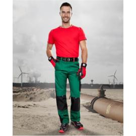 H9501 - Spodnie do pasa ARDONPRE100 02 zielono-czarne 54 - 54-66
