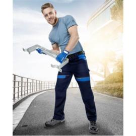 ARDON COOL TREND - Spodnie do pasa ARDONCOOL TREND granatowo-niebieskie skrócone S - S-3XL