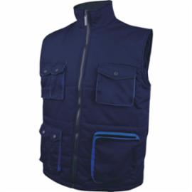 STOCKTON - kamizelka ocieplana czarno-szary - S-3XL. 