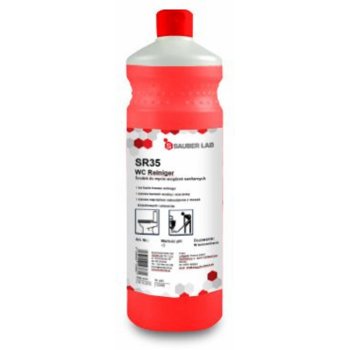 SR35 WC Reinger - gruntowne mycie urządzeń ceramicznych saniarnych, usuwa kamień wodny moczowy rdzę, na bazie kwasu solnego - 1,10 L.