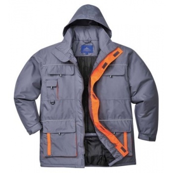 TX30 - Kurtka ocieplana przeciwdeszczowa Portwest Texo - szara - S-XXL