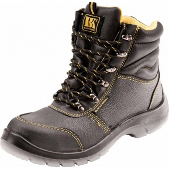 BLACK KNIGHT WINTER S3 CI - ocieplone skórzane buty robocze typu trzewik ze stalowym podnoskiem - 38-48.