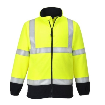 FR31 - Ostrzegawczy trudnopalny i antystatyczny polar - S-3XL.