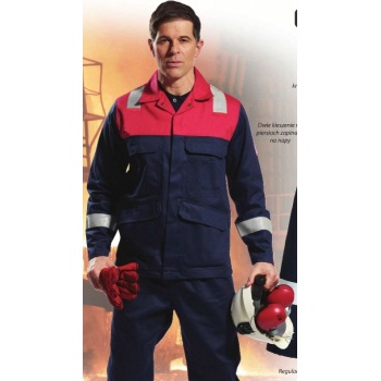 FR55 Bluza Bizflame Plus trudnopalna i antystatyczna 2 kolory - S-3XL. 