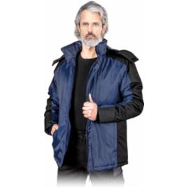 BALTIC - Kurtka ocieplana podszewka stójka suwak listwa napy 4 kieszenie 100% poliester 120 g/m2 kaptur odpinany - 5 kolorów - M-3XL