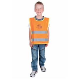 ALEX (H2068/H2069) - dziecięca kamizelka odblaskowa dwa pasy odblaskowe - 2 kolory - S-M