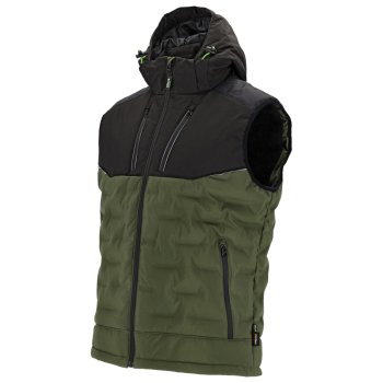 KAMIZELKA MĘSKA OCIEPLANA MEMBRANA WZMOCNIENIE CORDURA ODPINANY WIELE KIESZENI ODBLASKI LOGAN V STALCO
