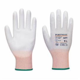 A697 - LR13 Rękawica ESD z powleczeniem PU na dłoni - 12 par - XS-2XL