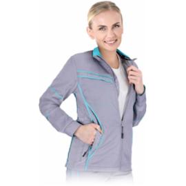 LH-FWNA-J - Bluza ochronna FORWOMEN stójka 4 kieszenie rękawy zapinanane na rzep 60% bawełna, 40% poliester 155 g/m2 - S-3XL