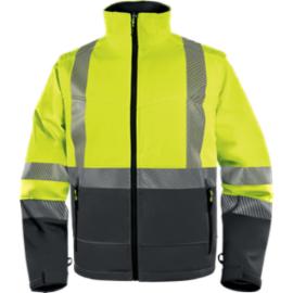 FAST - BLUZA SOFTSHELL Z POLIESTRU I ELASTANU, 3 WARSTWY LAMINOWANE - 2 kolory - S-3XL