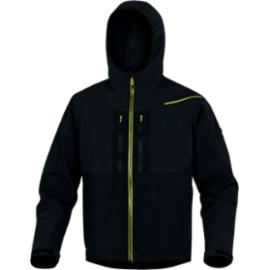 HORTEN2LIGHT - bluza z lekkiego softshellu z poliestru stretch kaptur stały 3 warstwy laminowane 200 g/m² - 2 kolory - S-3XL