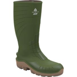 AEROGREEN O4 CI FO SR S5 SRC - KALOSZE WYSOKIE BEZPIECZNE Z PVC FLEX, PODNOSEK, WKŁADKA ANTYPRZEBICIOWA, OCHRONA KOSTEK, WYSOKOŚĆ 42 cm - 35-49