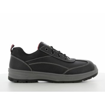 BESTGIRL - S3 SRC Safety Jogger - skórzany półbut damski, podnosek, olejo i paliwo odporne podeszwy - środkowa część ze stal - 36-42
