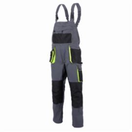 PROMAN STRETCH 250 SO S Y - SPODNIE OGRODNICZKI PROMAN STRETCH 250 SZARY ŻÓŁTY ROZM. 54 - 48-62