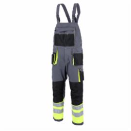 PROMAN STRETCH 250 SO S HV - Spodnie ogrodniczki PROMAN STRETCH 250 w kolorze szarym HV - 48-62