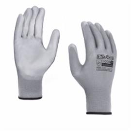X-TOUCH GREY - Rękawice ochronne powlekane PU X-TOUCH GREY - 6-11