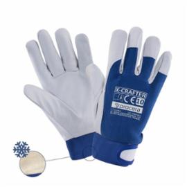X-CRAFTER WINTER - Rękawice ochronne ocieplane wzmocnione kozią skórą X-CRAFTER WINTER - 9-10