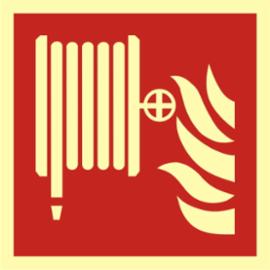 BAF002C1PS - ZNAK PRZECIWPOŻAROWY - HYDRANT WEWNĘTRZNY - BAF 002 C1 PS